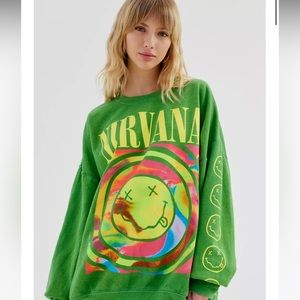 Urban Outfitters Nirvana Crewneck